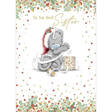 Best Sister Me to You Bear Christmas Card £1.79